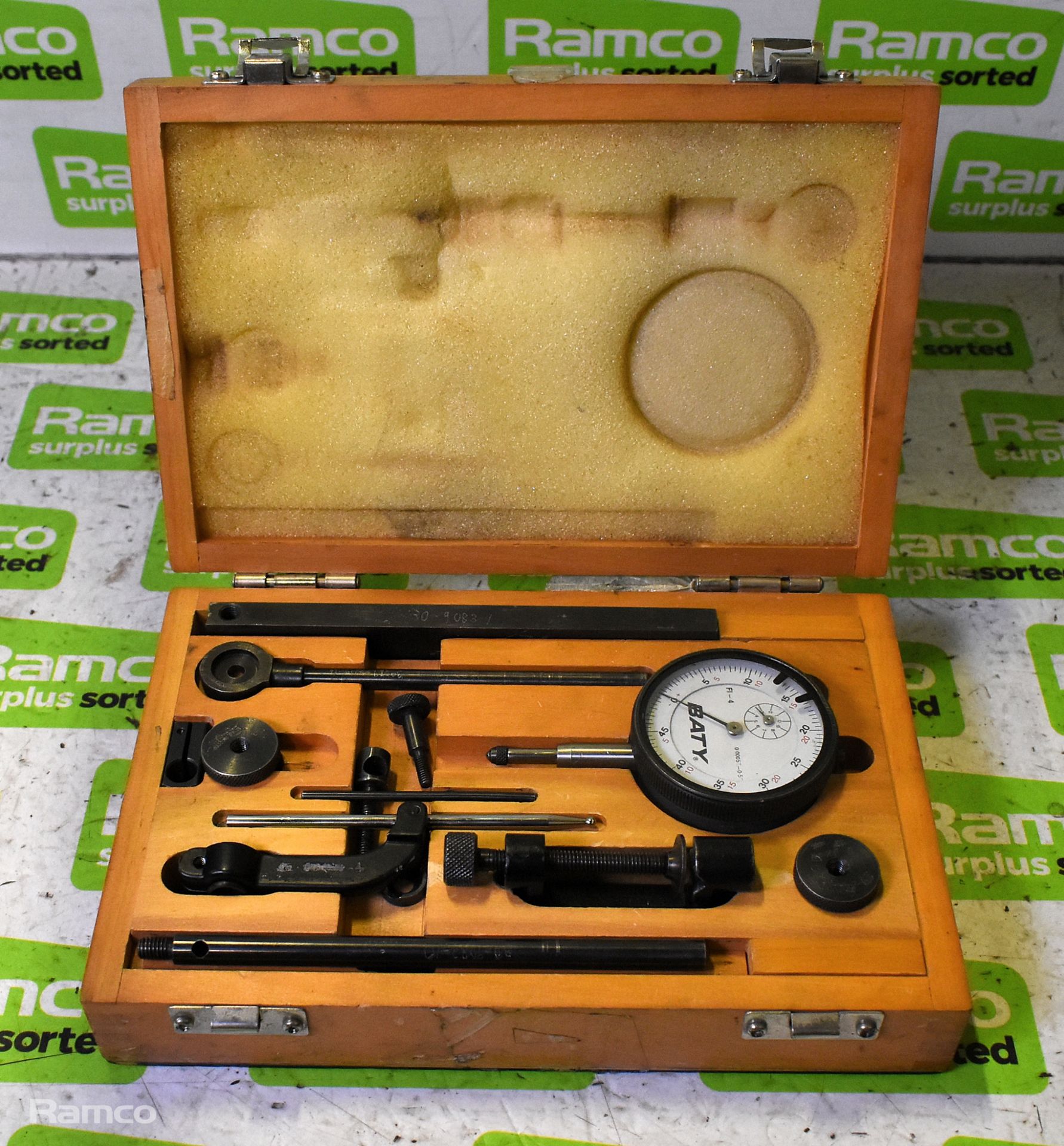 Baty FI-4 plunger dial indicator gauge