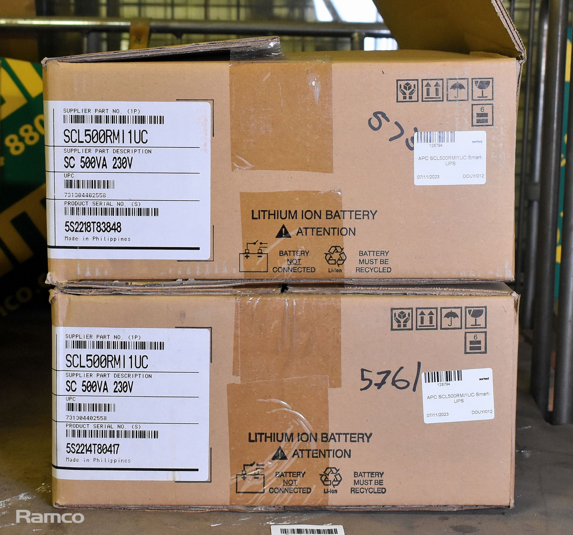 2x APC SCL500RMl1UC Smart-UPS units - Image 13 of 14