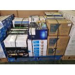Printer toner cartridges - Epson, Brother, Lexmark, Canon and Office Depot - approx. 65 cartridges