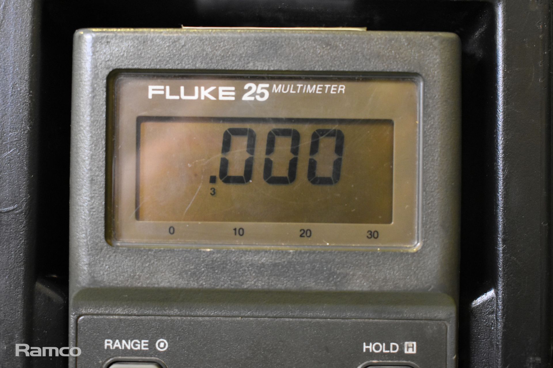 Fluke 25 multimeter with plastic storage case - Image 2 of 5