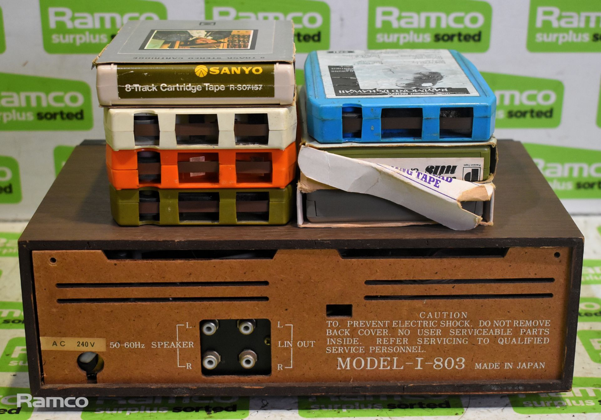 Model-I-803 8 track stereo tape player - Image 4 of 4