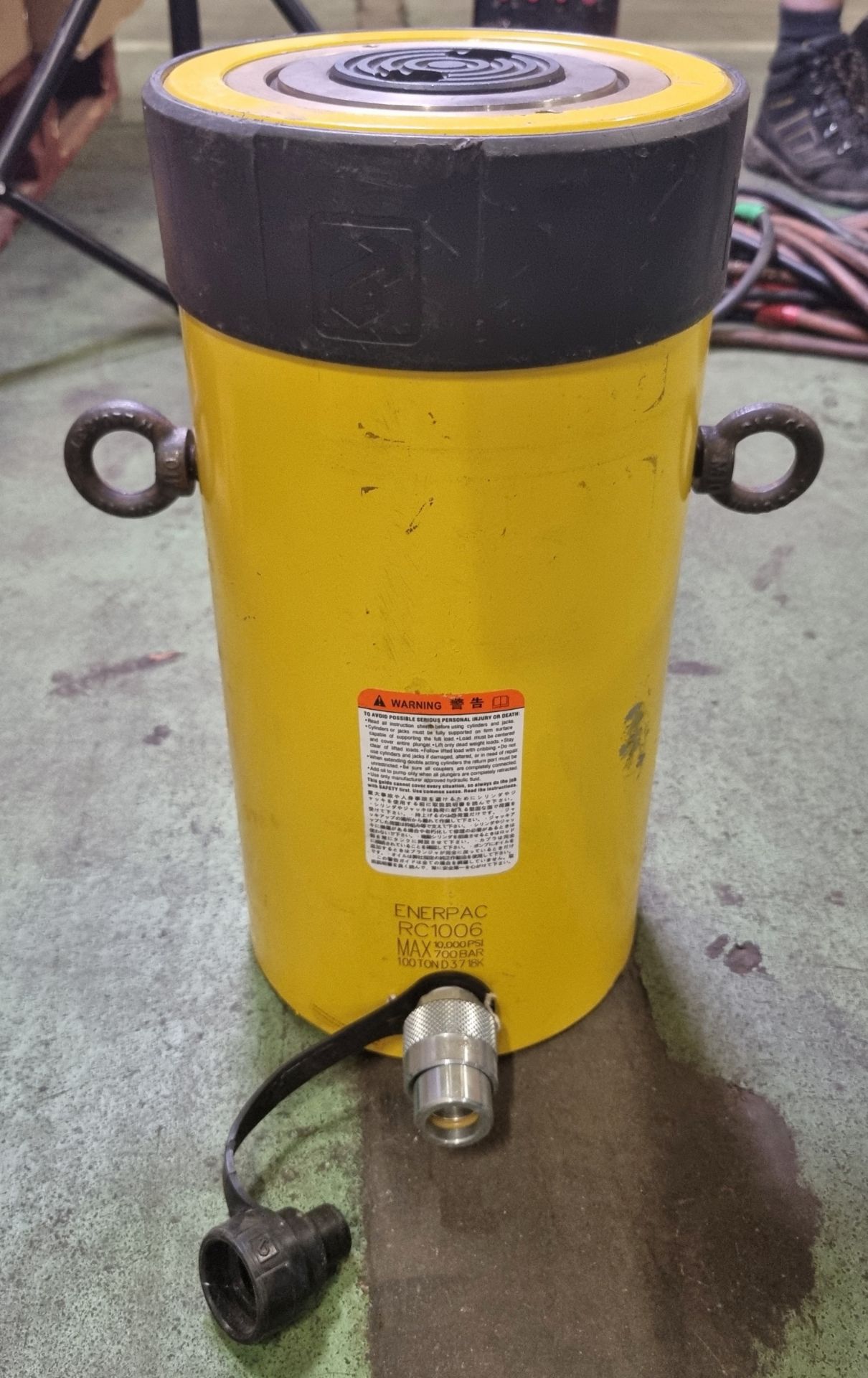 Enerpac RC1006 hydraulic cylinder - 100 ton - 10000 PSI (700 BAR) - Image 3 of 4