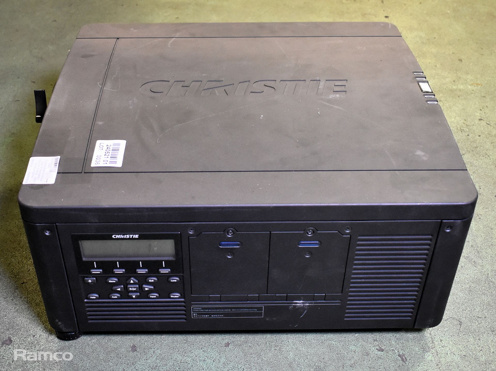 Christie DS+6K-M SXGA+ large venue projector - 100/240V - 50/60Hz - L 600 x W 500 x H 260mm - Image 3 of 12