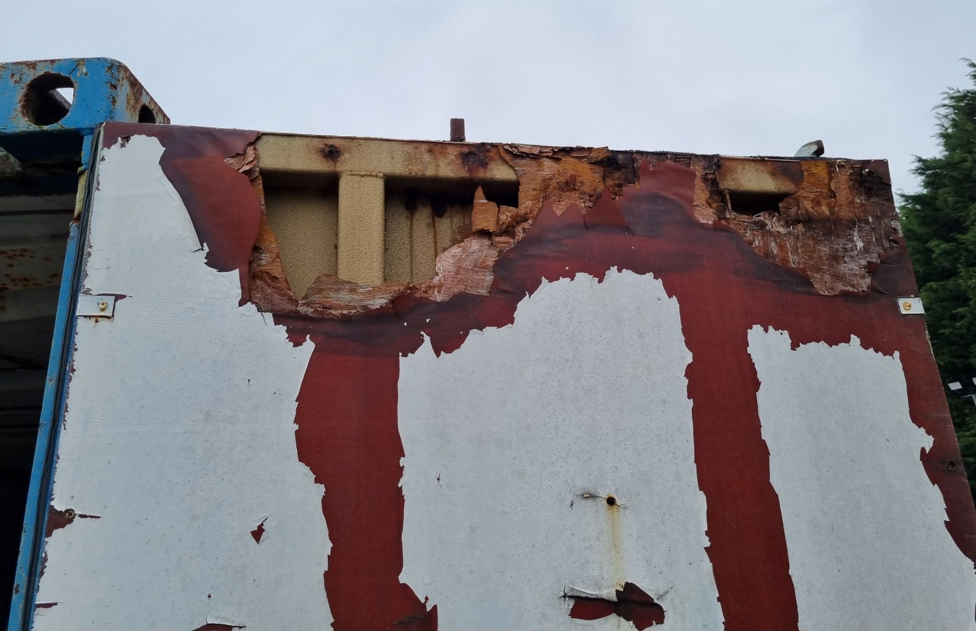ISO shipping container - 20 x 8 x 8ft - DAMAGED (see pictures) - Image 6 of 13