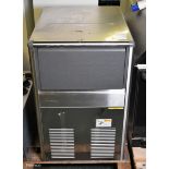 Stainless steel ice maker - model no: TP25AS - W 480 x D 580 x H 750mm