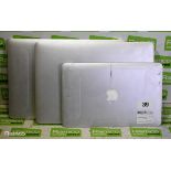 2x Apple Macbook Pros - 15 inch - 2014 & Apple Macbook Air - 11 inch - see desc