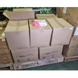 10x boxes of Vernacare Conti Standard+ patient cleansing dry wipes - 36 packs per box