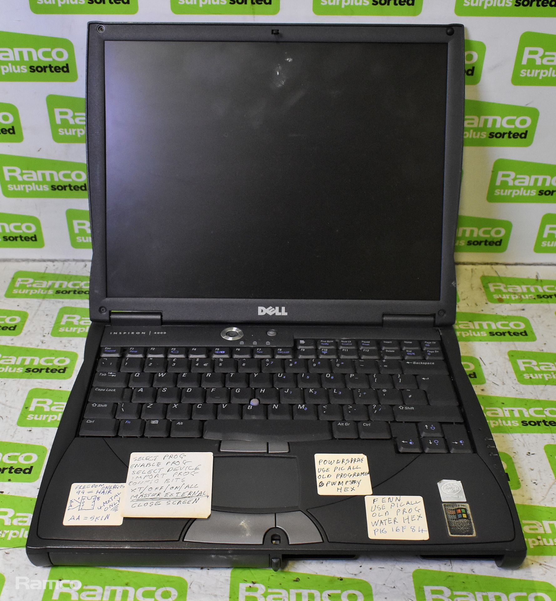 Siemens Esprimo mobile V5515 laptop, Dell PP02 laptop in carry case, Dell PP01L laptop in carry case - Image 18 of 22
