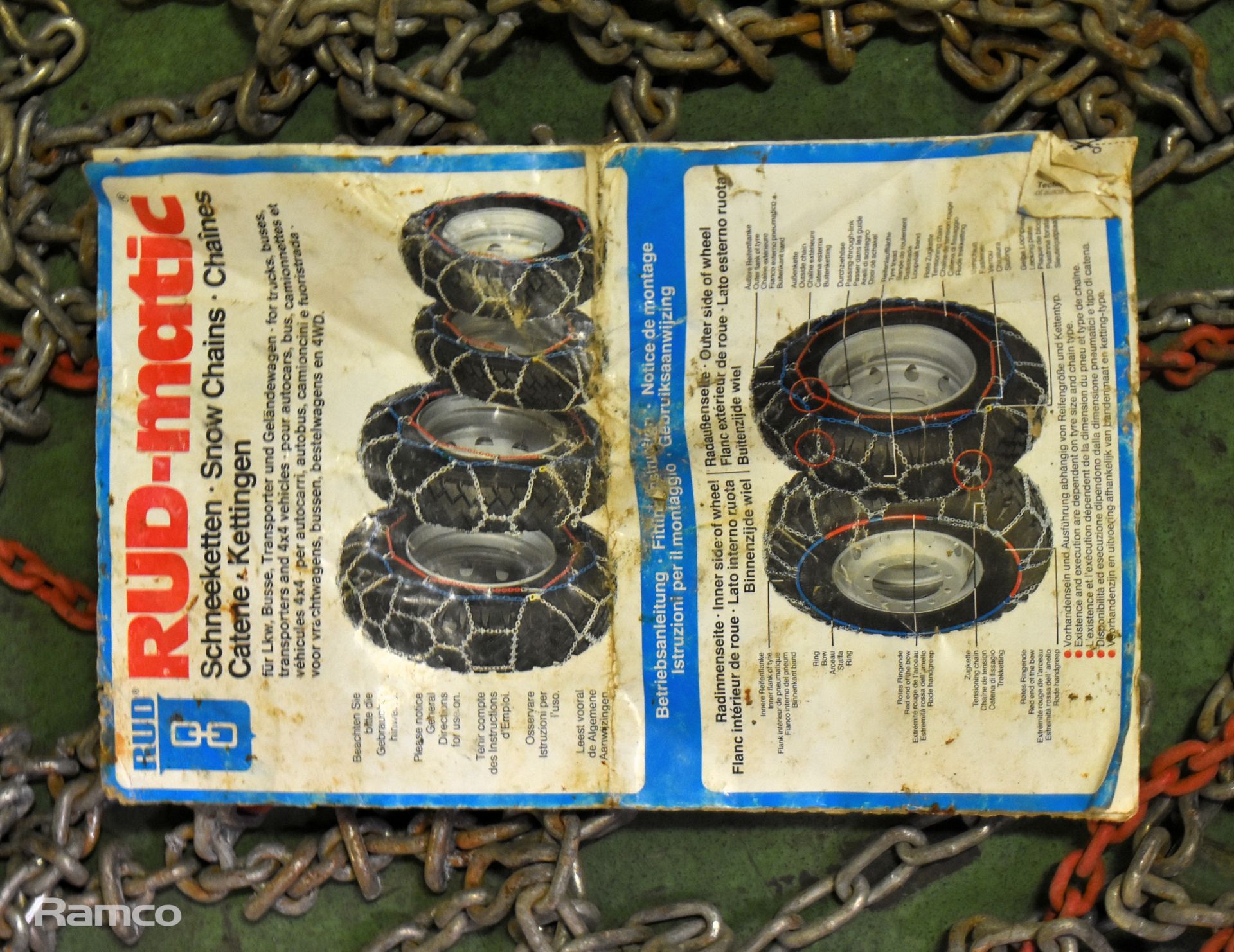 Rud-matic 69 cm single snow chain in carry case - Image 3 of 4