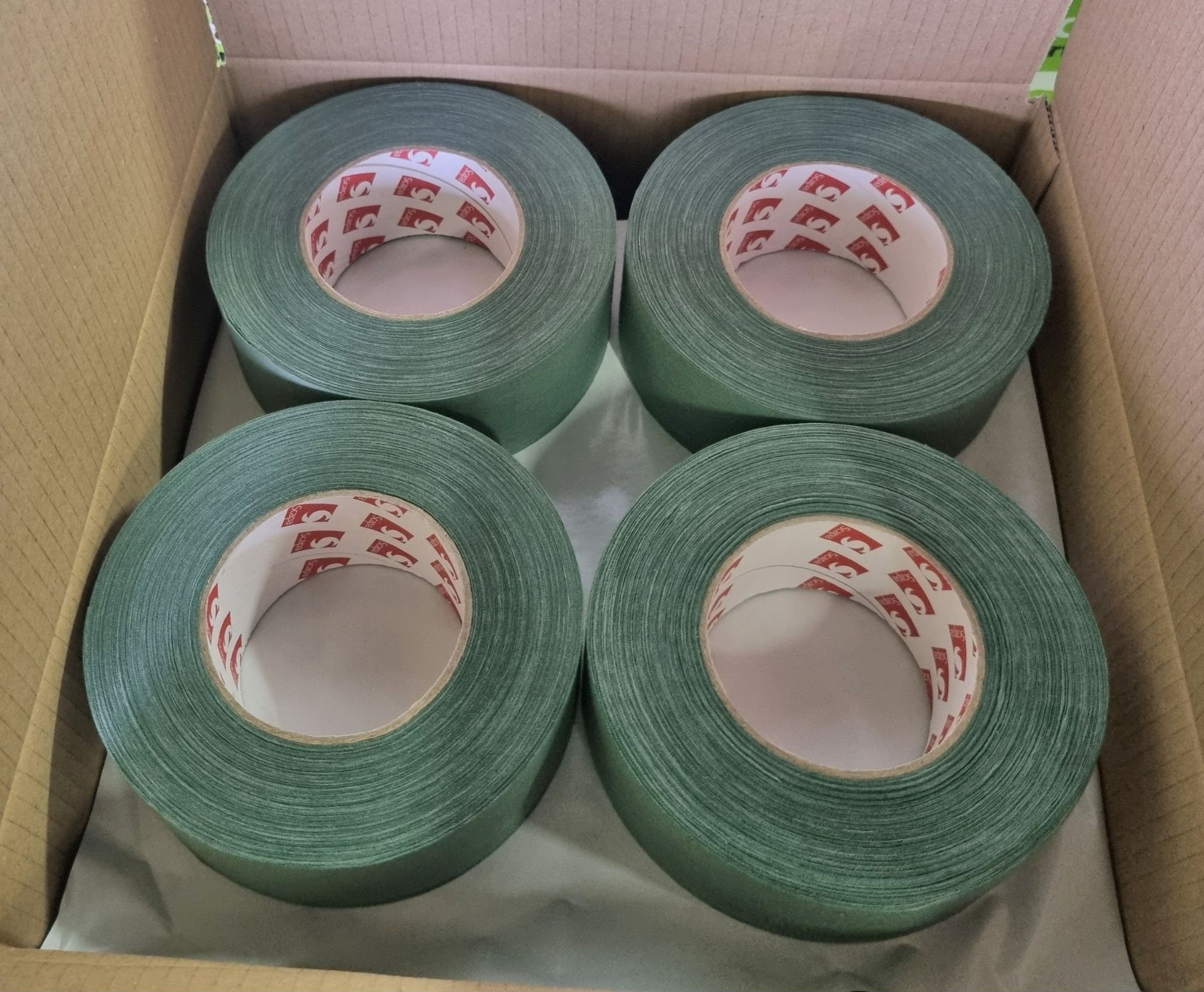 2x boxes of Scapa 3302 uncoated cotton cloth adhesive tape - olive green - 50mm x 50m - Bild 4 aus 4