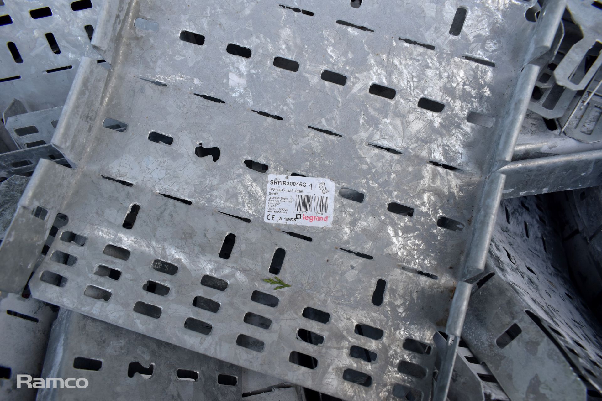 Legrand galvanised metal cable trays - approx 300kg (Plastic tote not included) - Image 3 of 5