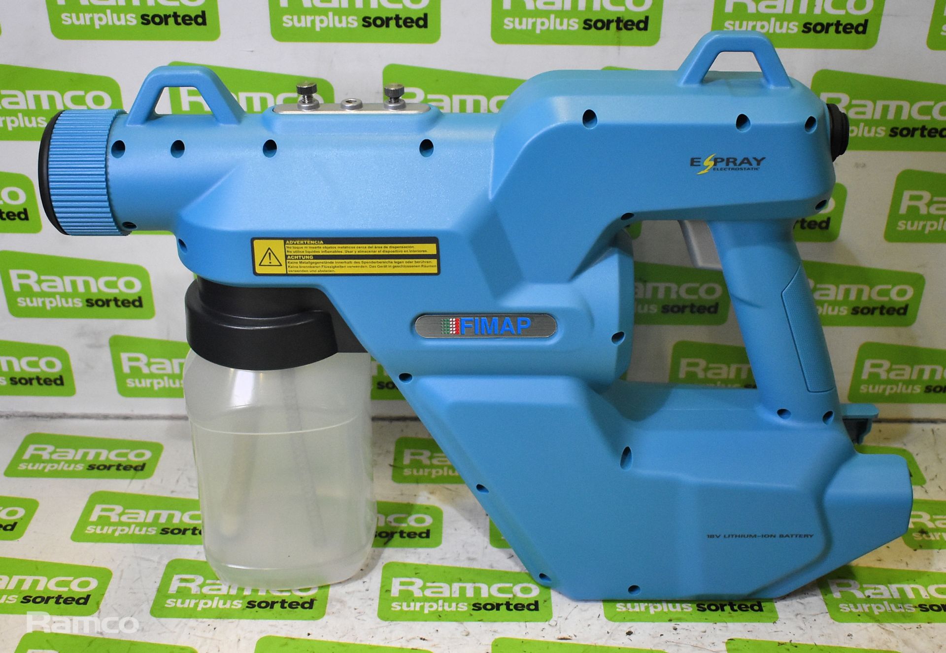 FIMAP E-Spray electrostatic hygienization industrial disinfection gun spray kit - Image 5 of 8
