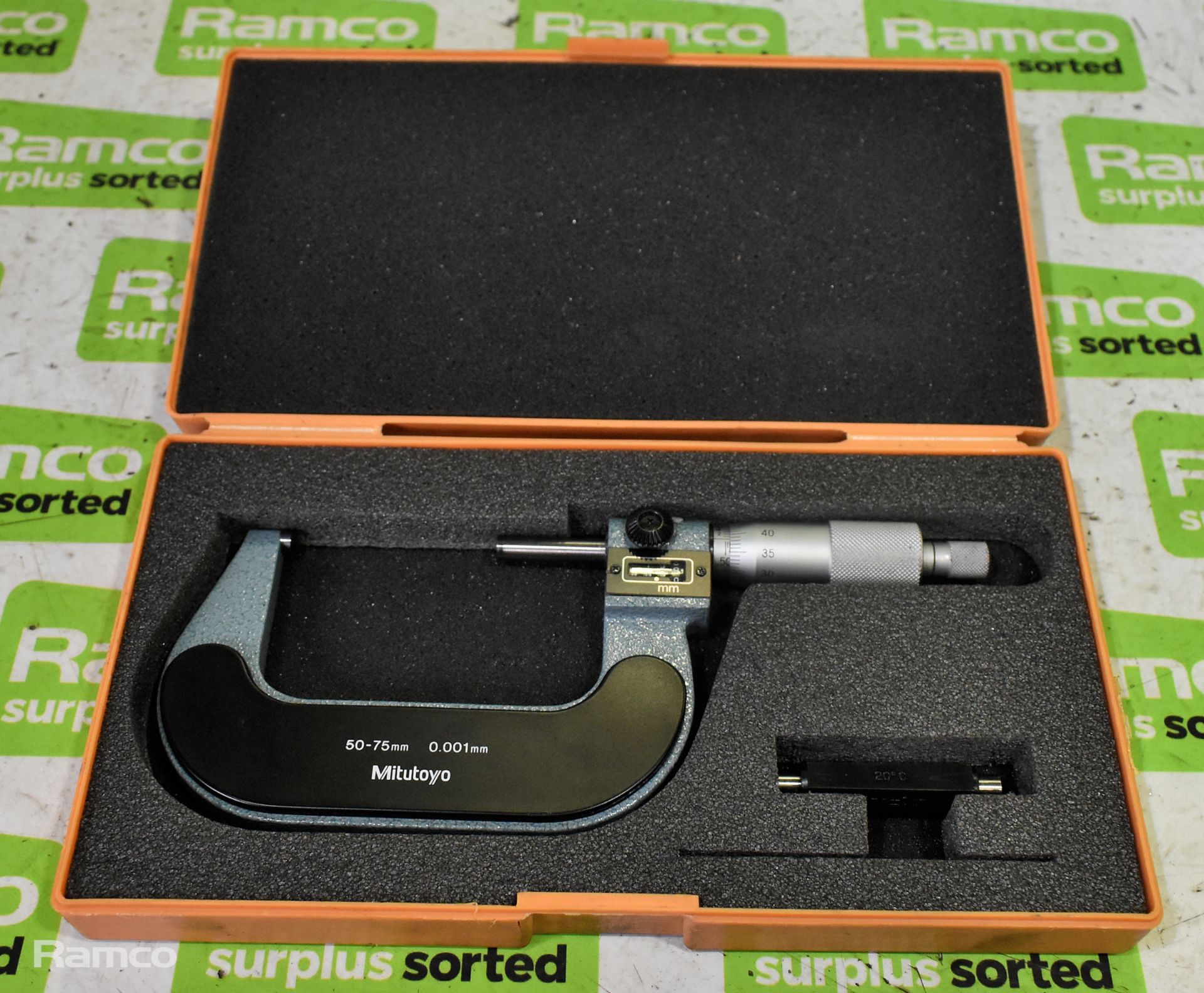 Mitutoyo 193-113 - 50-75mm mechanical digit counter micrometer