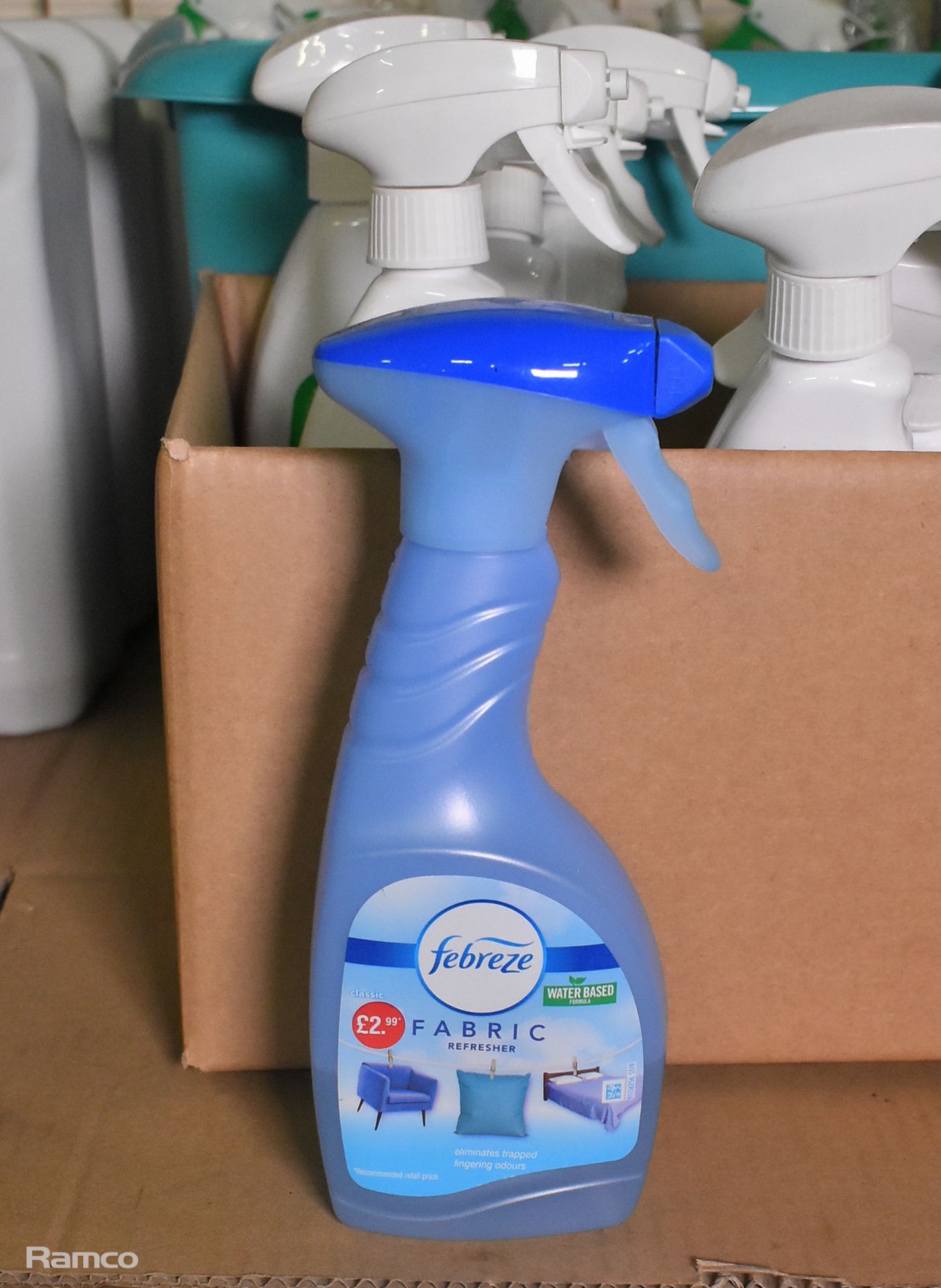 Multi-purpose cleaner disinfectant 5ltr and hand sprays, fabric refresher spray, empty hand sprayer - Image 9 of 11