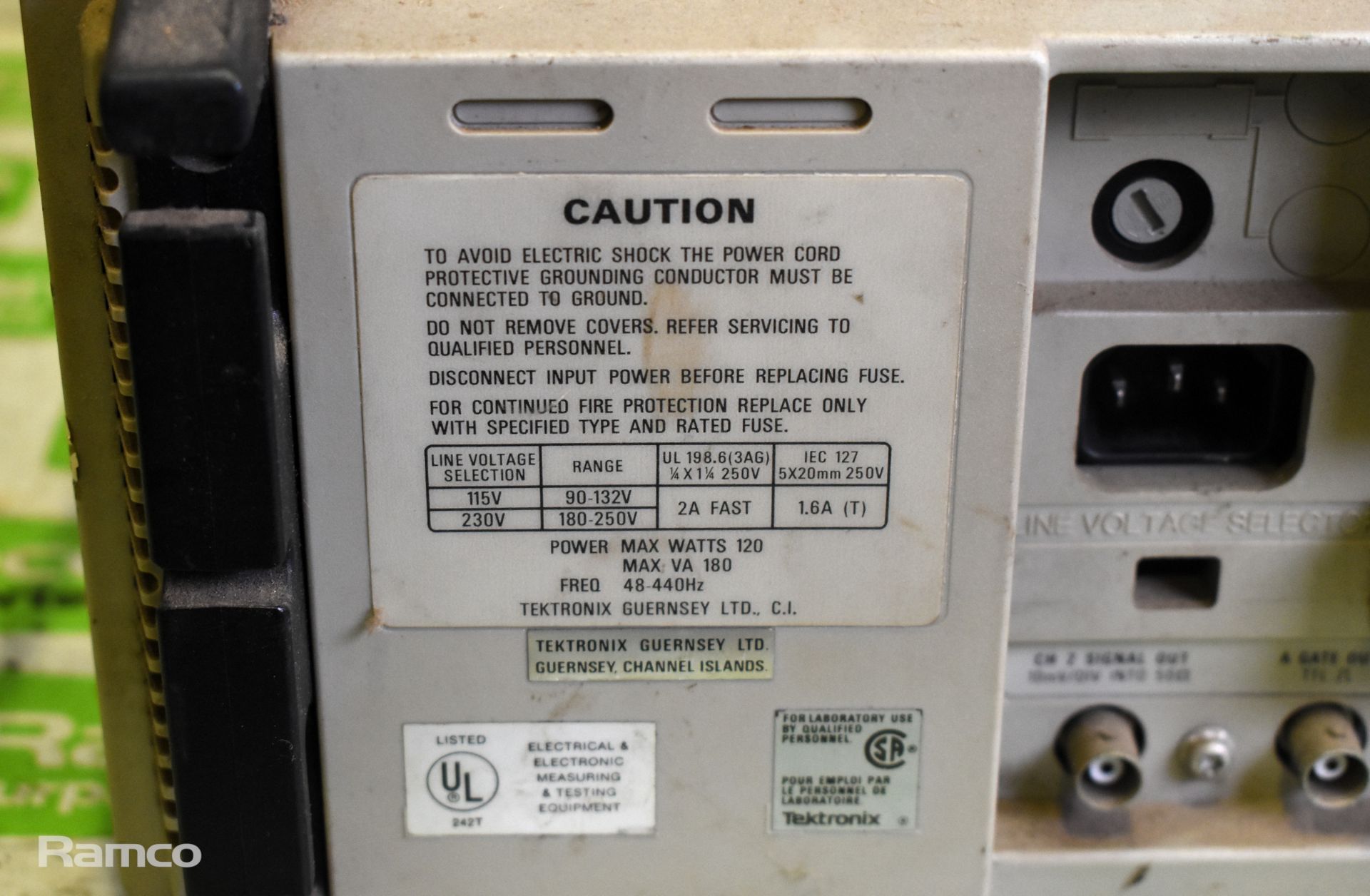 Tektronix 2445A 150MHz oscilloscope - Image 5 of 5