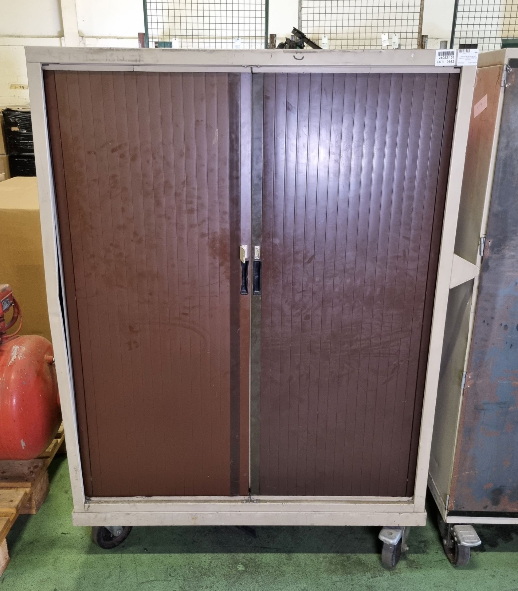 Mobile maintenance tool cabinet - L 1250 x W 550 x H 1650mm