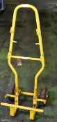 Yellow 2 wheeled engine jump pack trolley