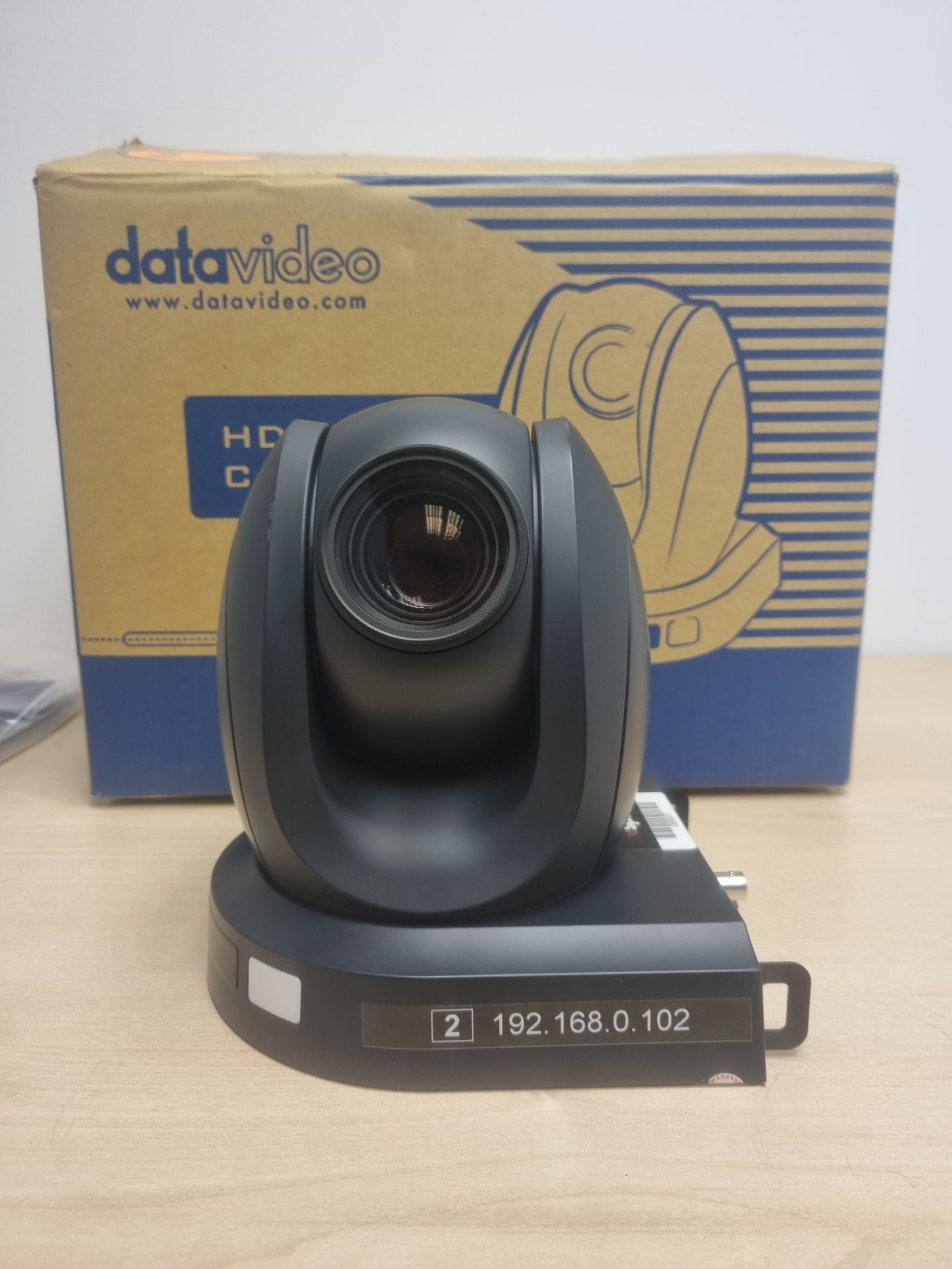 6 x DataVideo PTC-140 HD PTZ IP streaming camera, tested and working, STOCK IMAGE - Image 2 of 11