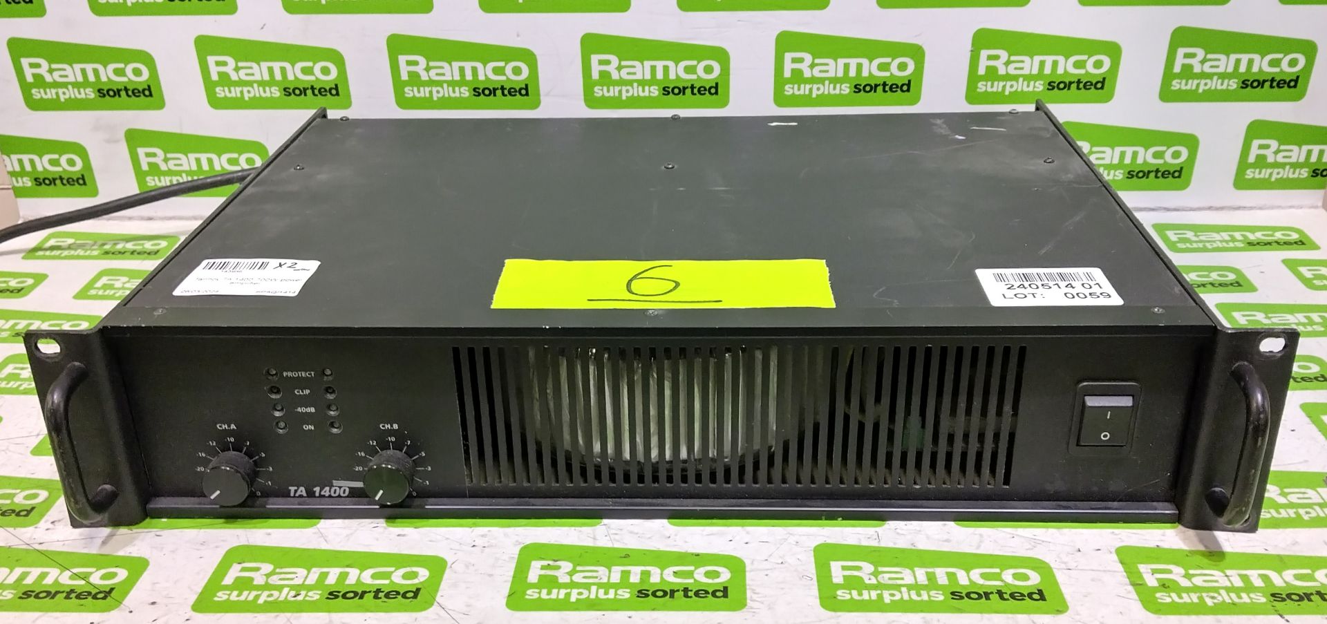 Tannoy TA 1400 700W power amplifier