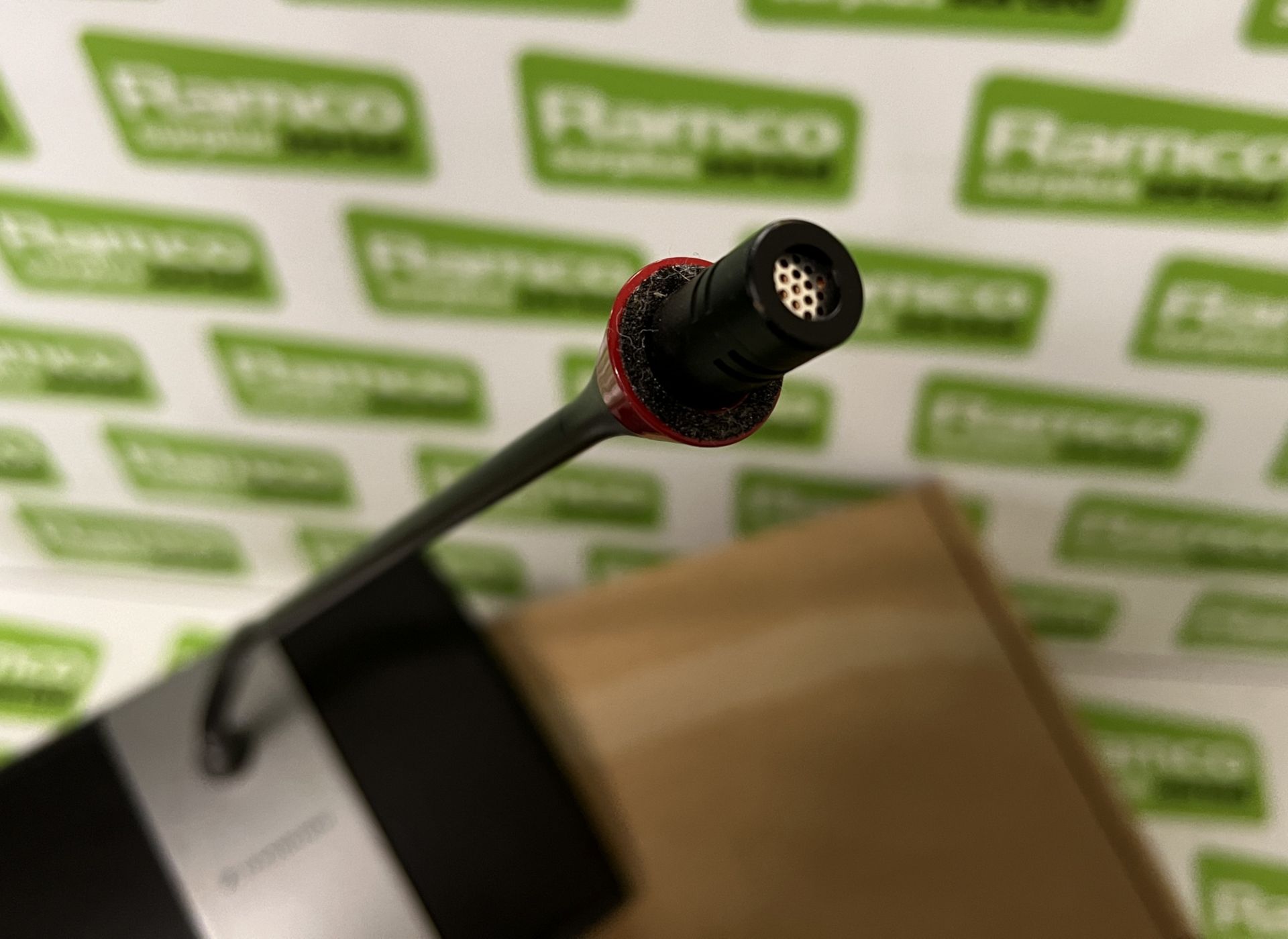 Sennheiser ADN D1 digital delegate conference unit with 15 inch gooseneck microphone - Image 4 of 5