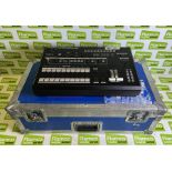 Roland V800HD vision mixer in flight case - case dimensions: L 690 x W 370 x H 230mm - FAULTY OUTPUT