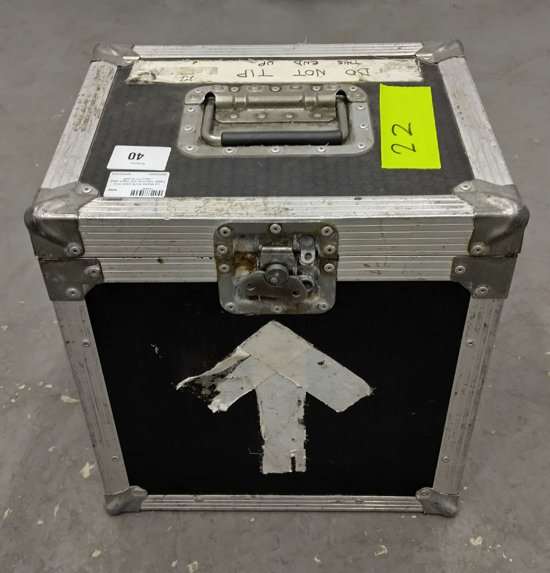 Le Maitre MVS DMX 512 hazer machine with flight case - FAULTY PUMP - Image 6 of 6