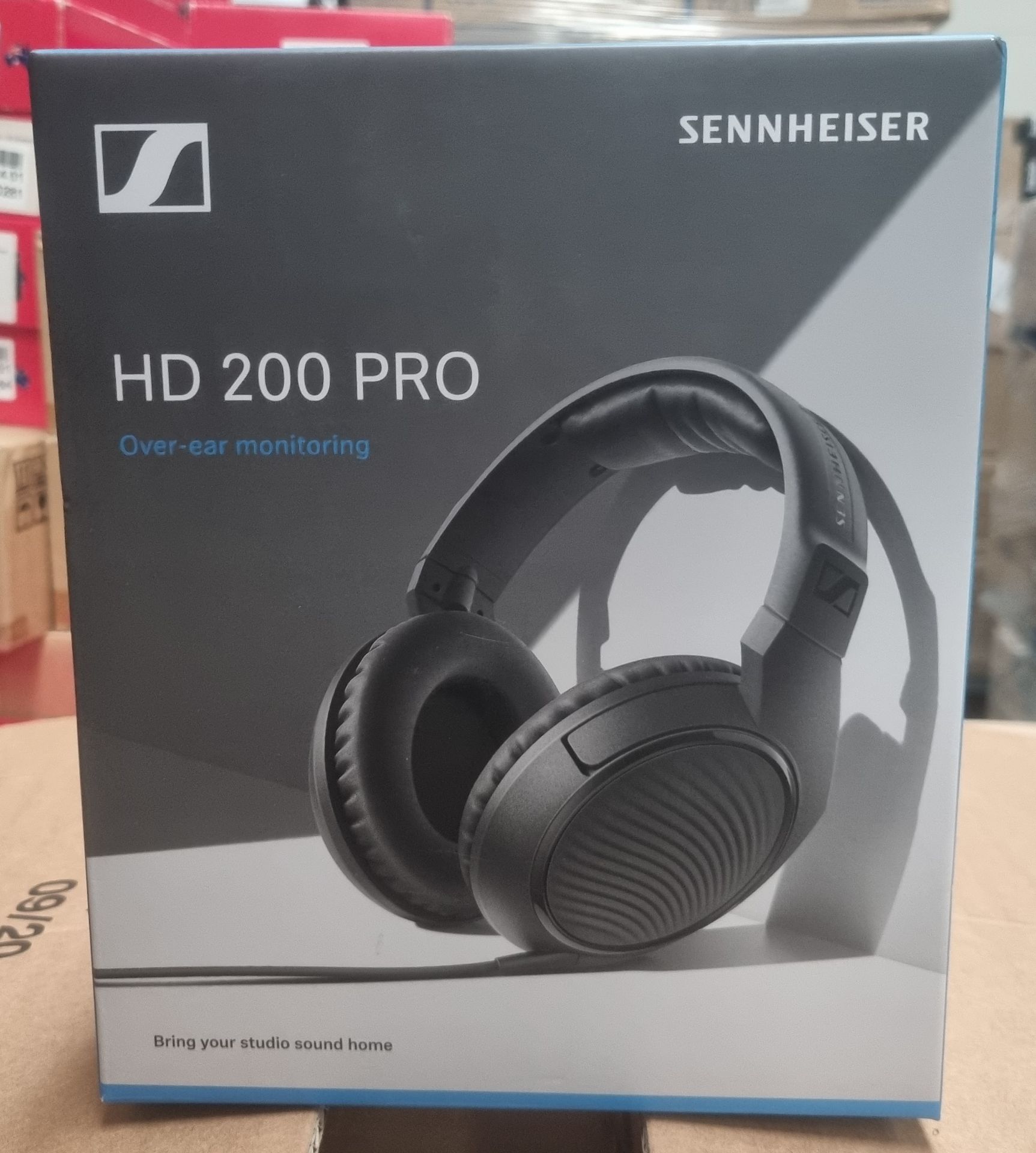 5 x Sennheiser HD200 PRO Headphones - Bild 3 aus 3
