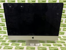 Apple iMac Core i7 - 27 inch (late 2012) - SERIAL NO: C02K41WADNMP - EMC NO: 2546 - FAULTY