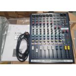 Soundcraft EMP-6 analogue mixer, STOCK IMAGE, tested and working comes with manual