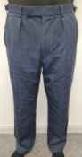 100x British RAF No.2 dress trousers - mixed grades and sizes