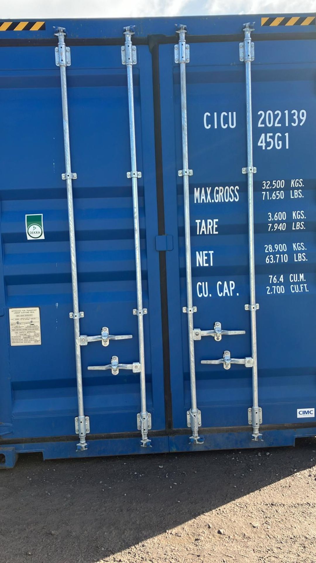 20x 40ft high cube containers – Grade A condition – Location: PD Ports, TS24 0UZ - Image 9 of 12