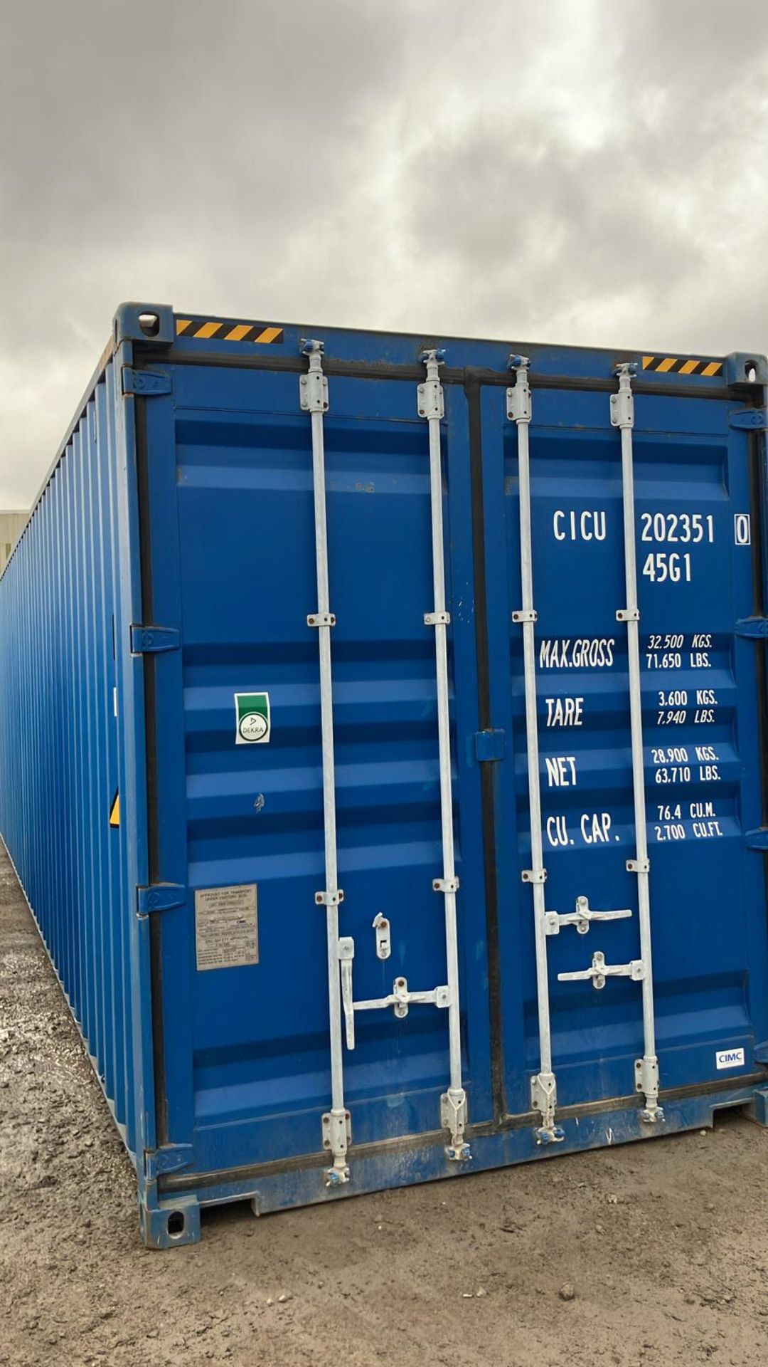 20x 40ft high cube containers – Grade A condition – Location: PD Ports, TS24 0UZ - Image 4 of 9
