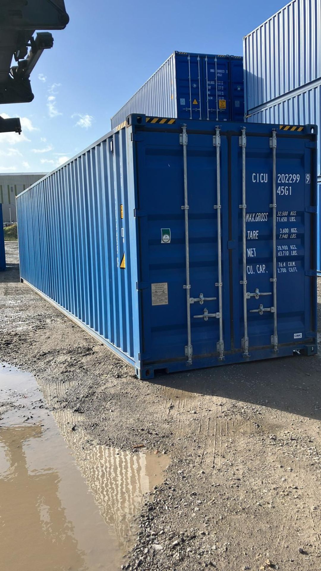 20x 40ft high cube containers – Grade A condition – Location: PD Ports, TS24 0UZ - Image 2 of 12