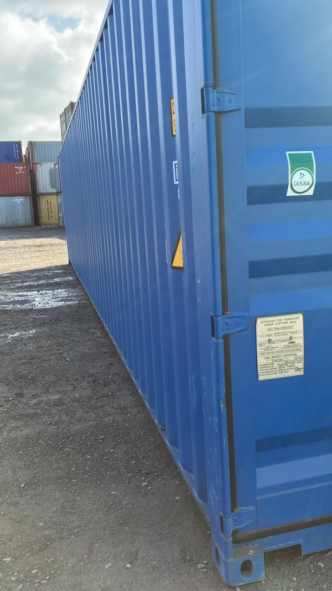 20x 40ft high cube containers – Grade A condition – Location: PD Ports, TS24 0UZ - Image 6 of 12
