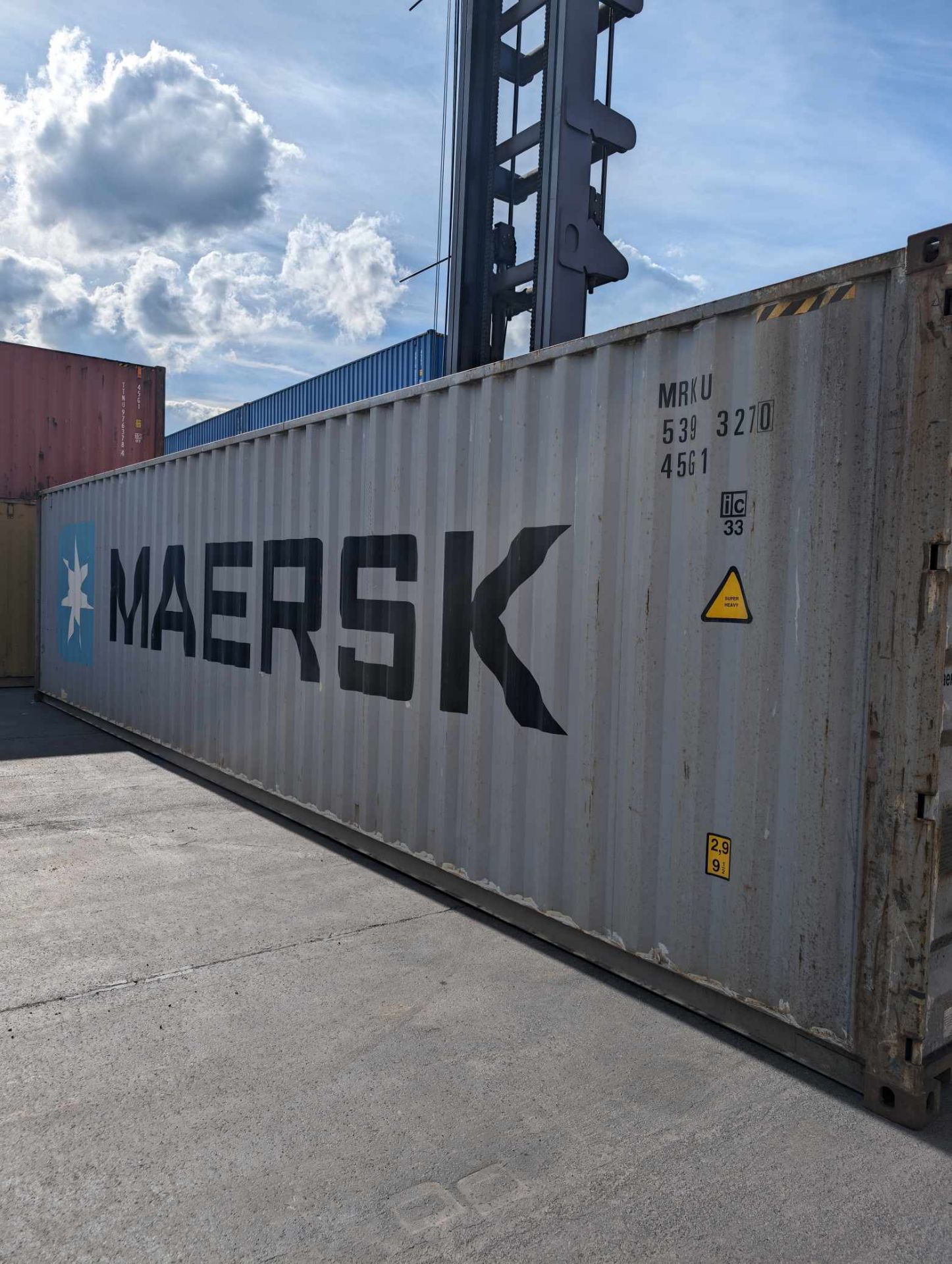 20x 40ft high cube containers – Cargo-worthy condition – Location: WS Transportation, LS24 9SE