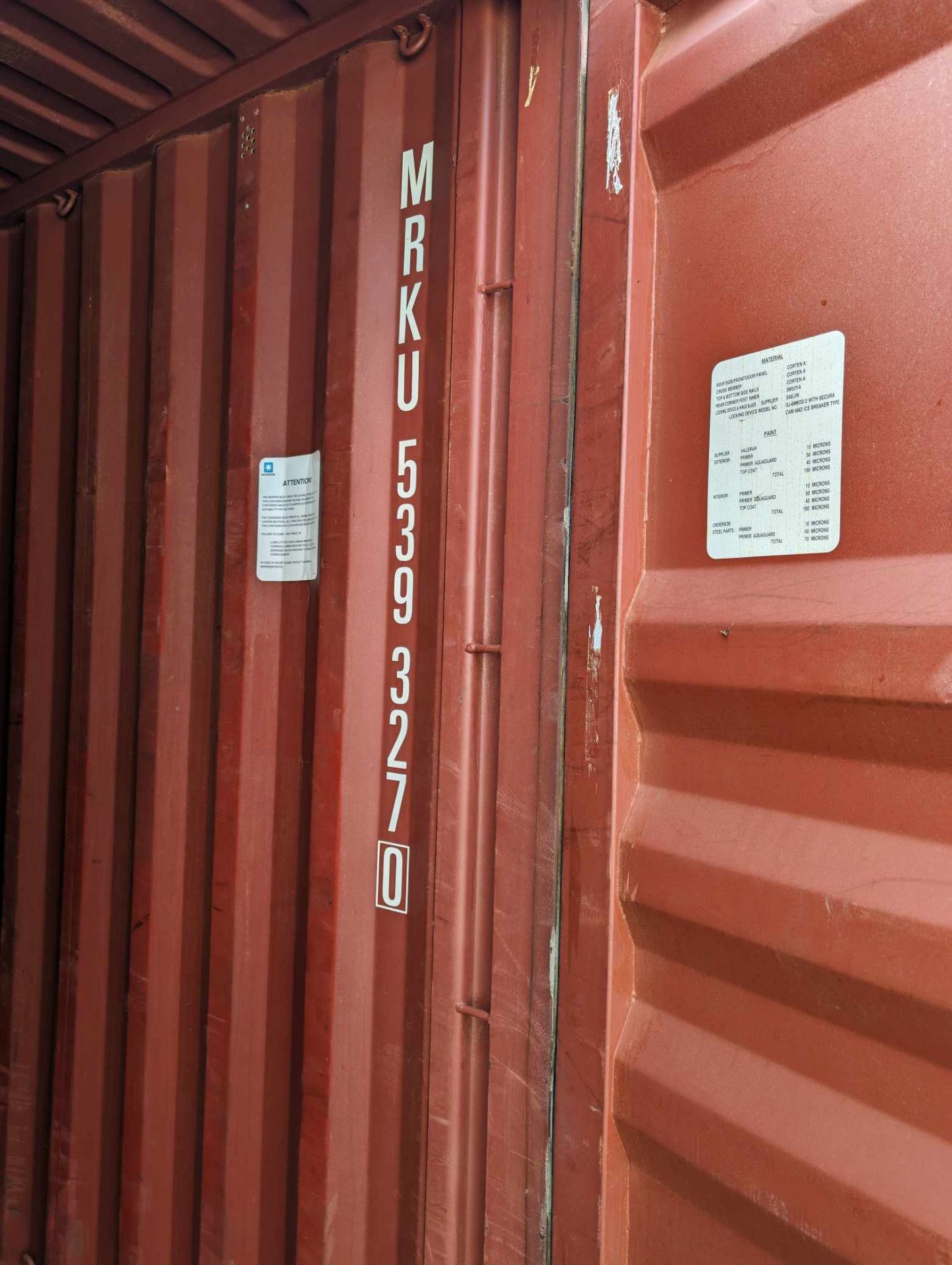 20x 40ft high cube containers – Cargo-worthy condition – Location: WS Transportation, LS24 9SE - Image 4 of 4