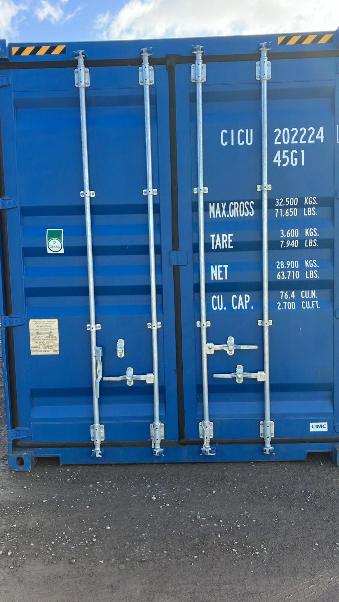 20x 40ft high cube containers – Grade A condition – Location: PD Ports, TS24 0UZ - Image 5 of 12