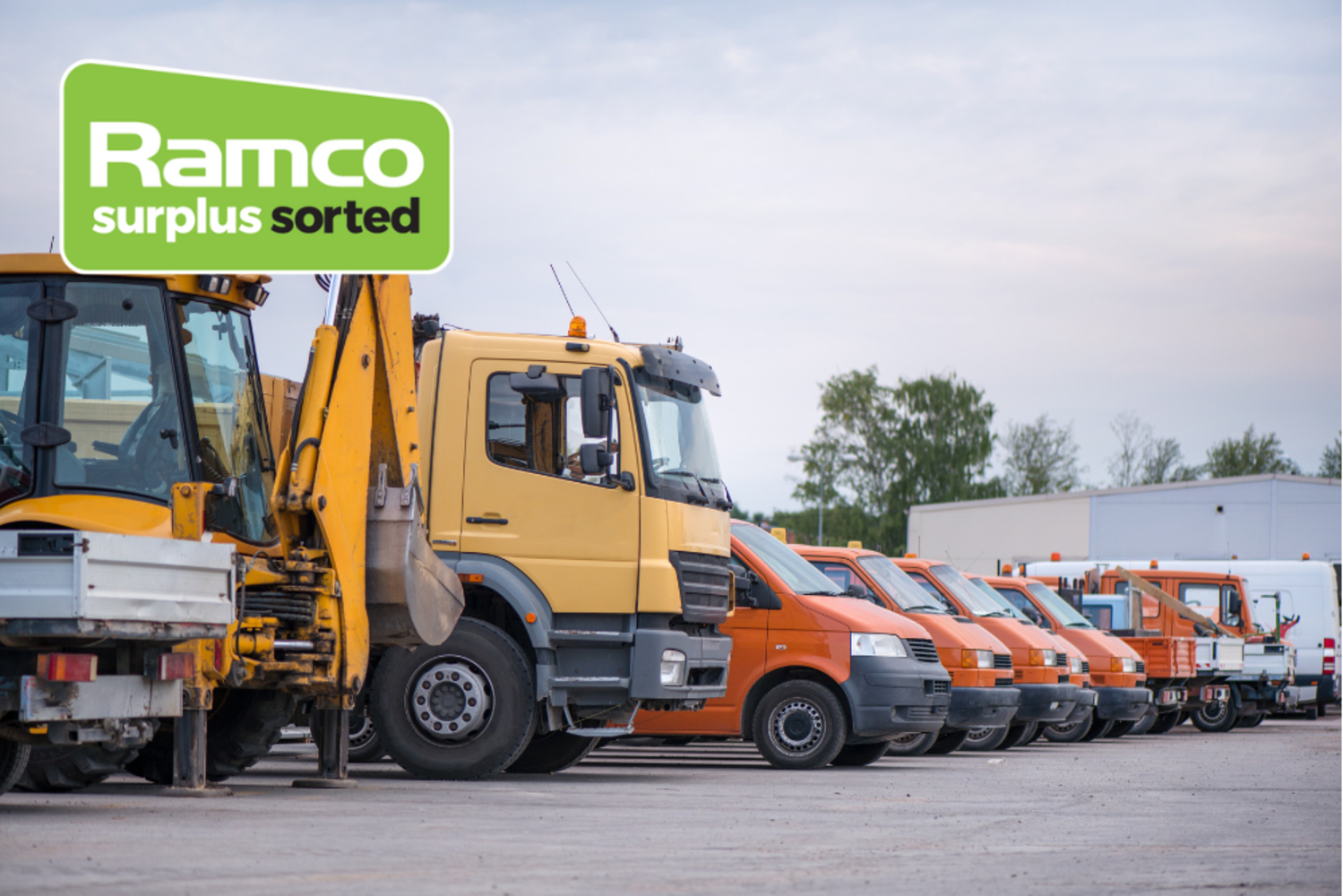 Coming soon - Commercial vehicles, plant and machinery - entries invited contact sales@ramco.co.uk or call 01754 880880