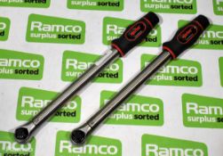 2x Norbar TTi50 torque wrenches - 1/2 inch drive