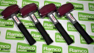 4x Roebuck 4lb club hammers