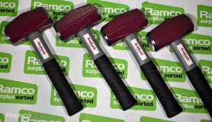 4x Roebuck 4lb club hammers
