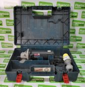 Bosch GWS 850C 110V angle grinder & storage case