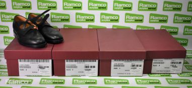 4x Pairs of British Army Piper brogue shoes - Size 9S