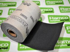 14x Rolls of Micro-Mesh 100MX abrasive cloth - 152mm x 15m