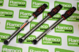3x Norbar TTi50 torque wrenches - 1/2 inch drive