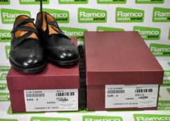 2x Pairs of British Army Piper brogue shoes - Size 9S