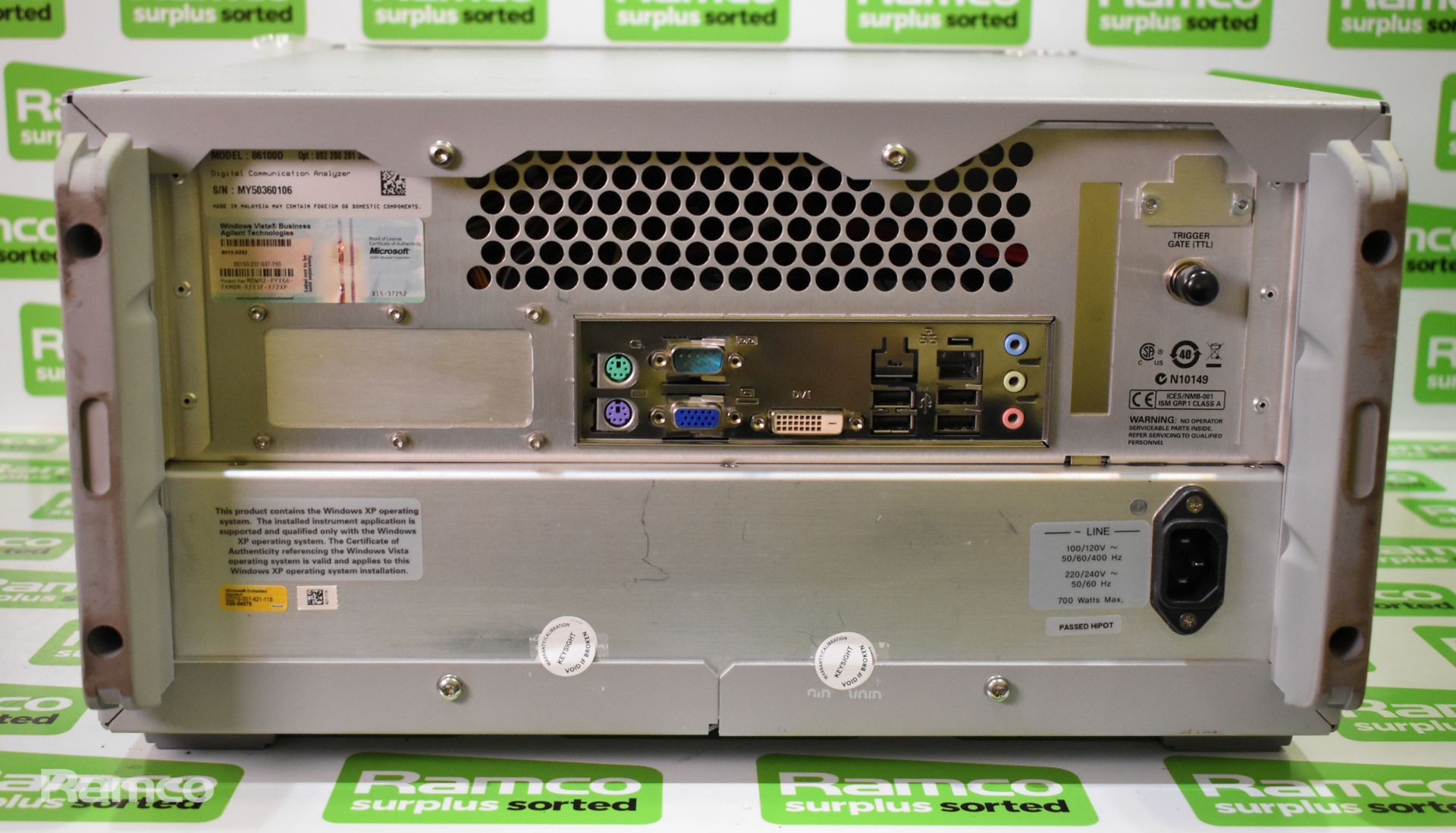 Agilent DCA-X 86100D wide bandwidth oscilloscope
