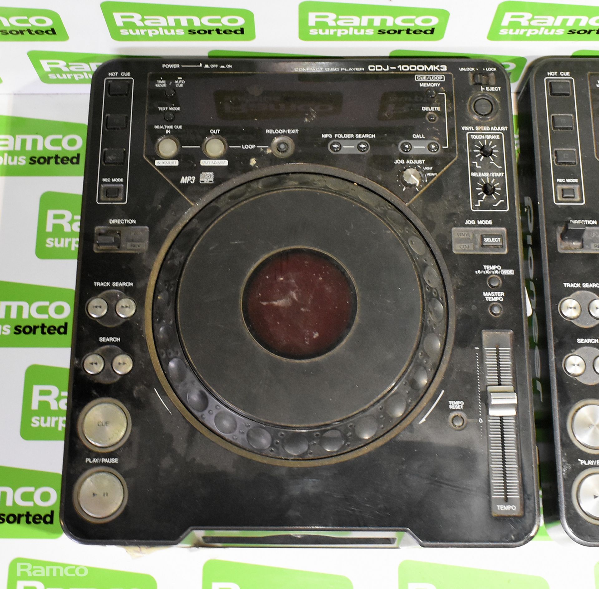 PLATINE PIONEER CDJ1000 MK3 - Planet Live