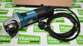 2x Makita GA4540C 240V electric angle grinders 115mm