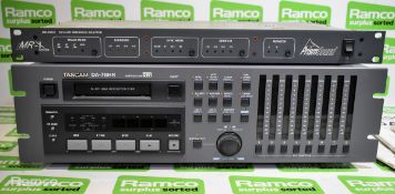 Tascam DA-78HR digital multi track recorder, Prism Sound MR-2024T 24 bit Audio Interface with manual